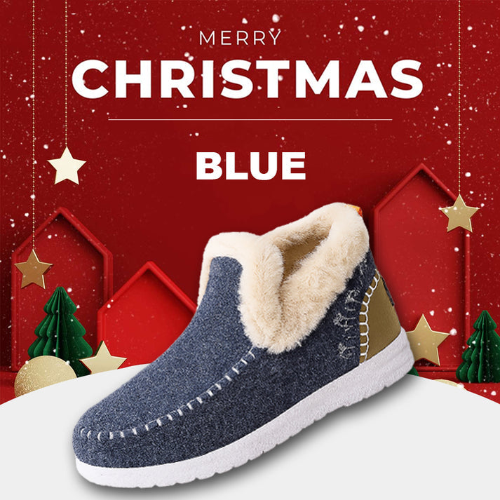 đ„Christmas Day Sale OFFđ„ - Kickly Orthopedic Fleece Slip-On Boots