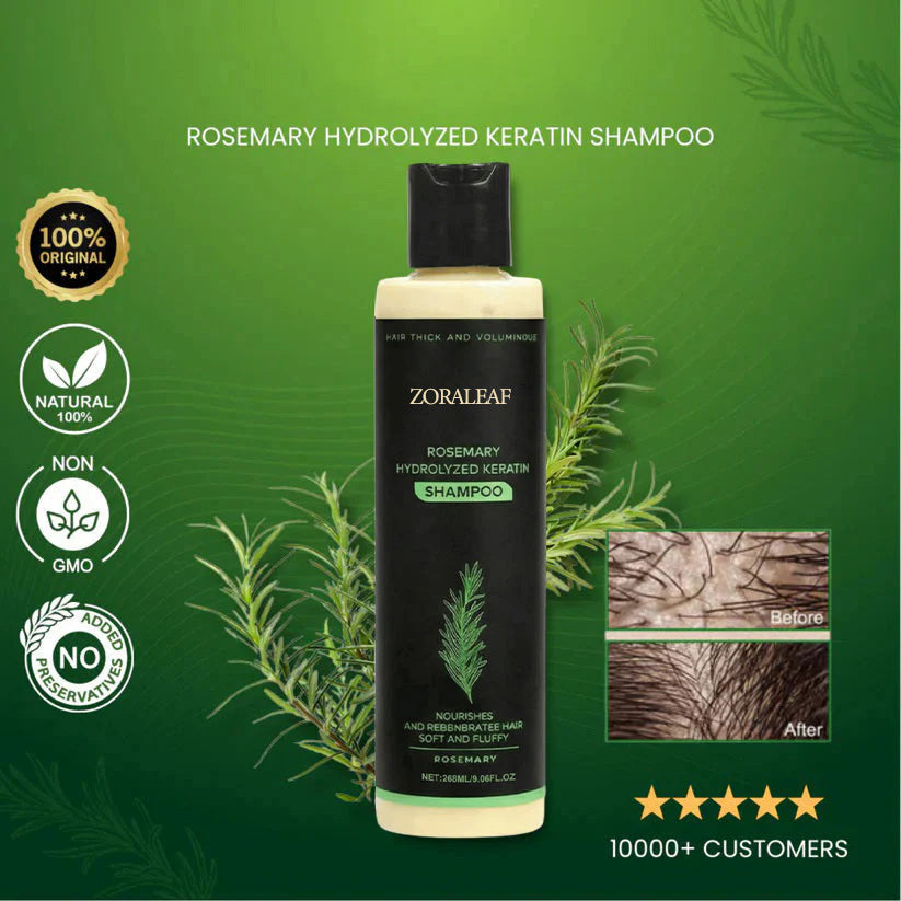ZORALEAF Rosemary Hydrolyzed Keratin Shampoo
