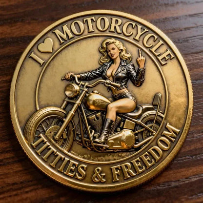 “Old Bastards Motorcycles Club – I ♥ Motorcycle,TITTIES & FREEDOM!”