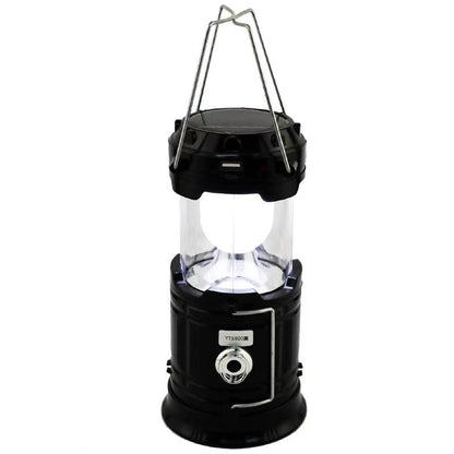 Solar + USB 2-in-1 Collapsible LED Camping Lantern – lightweight & waterproof