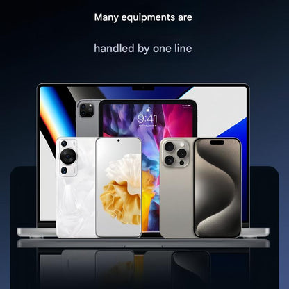 2-in-1 Fast Charging Cable with Built-In Phone Stand