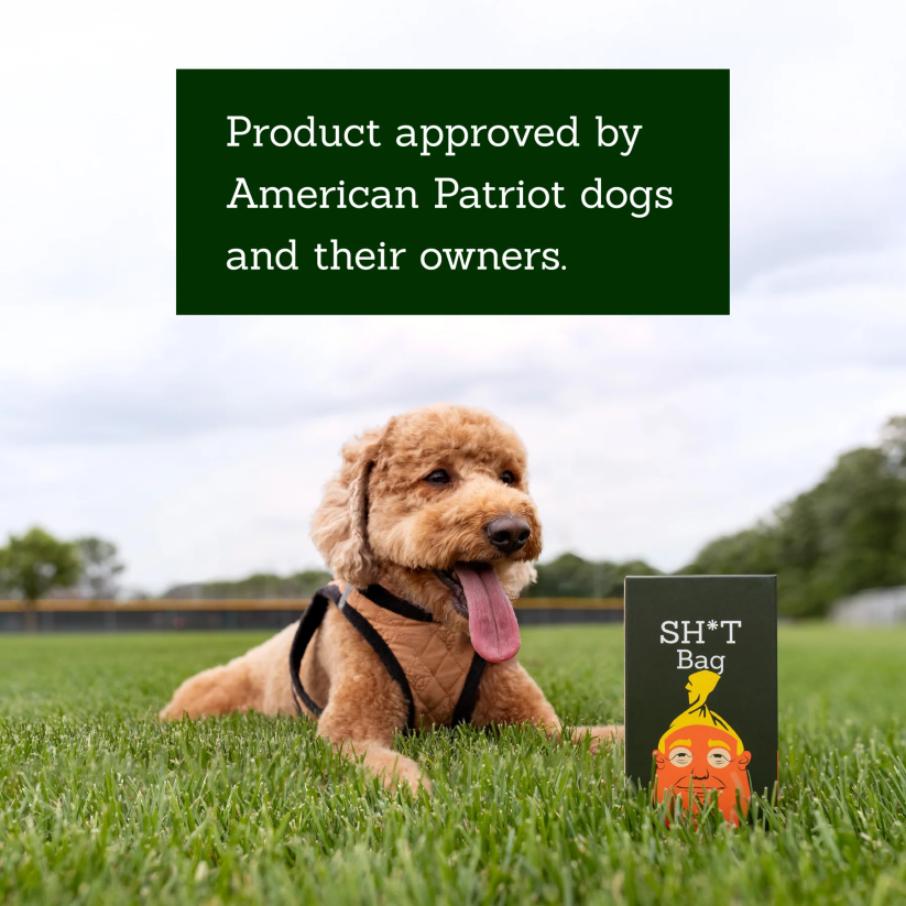 💩SH*T Bag(60 Count) — “The Most Presidential Poop Bag Ever!”🔥LAST DAY 49% OFF🔥