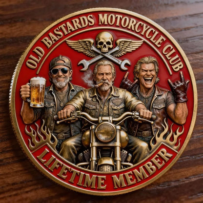 “Old Bastards Motorcycles Club – I ♥ Motorcycle,TITTIES & FREEDOM!”