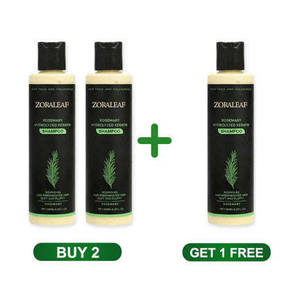 ZORALEAF Rosemary Hydrolyzed Keratin Shampoo